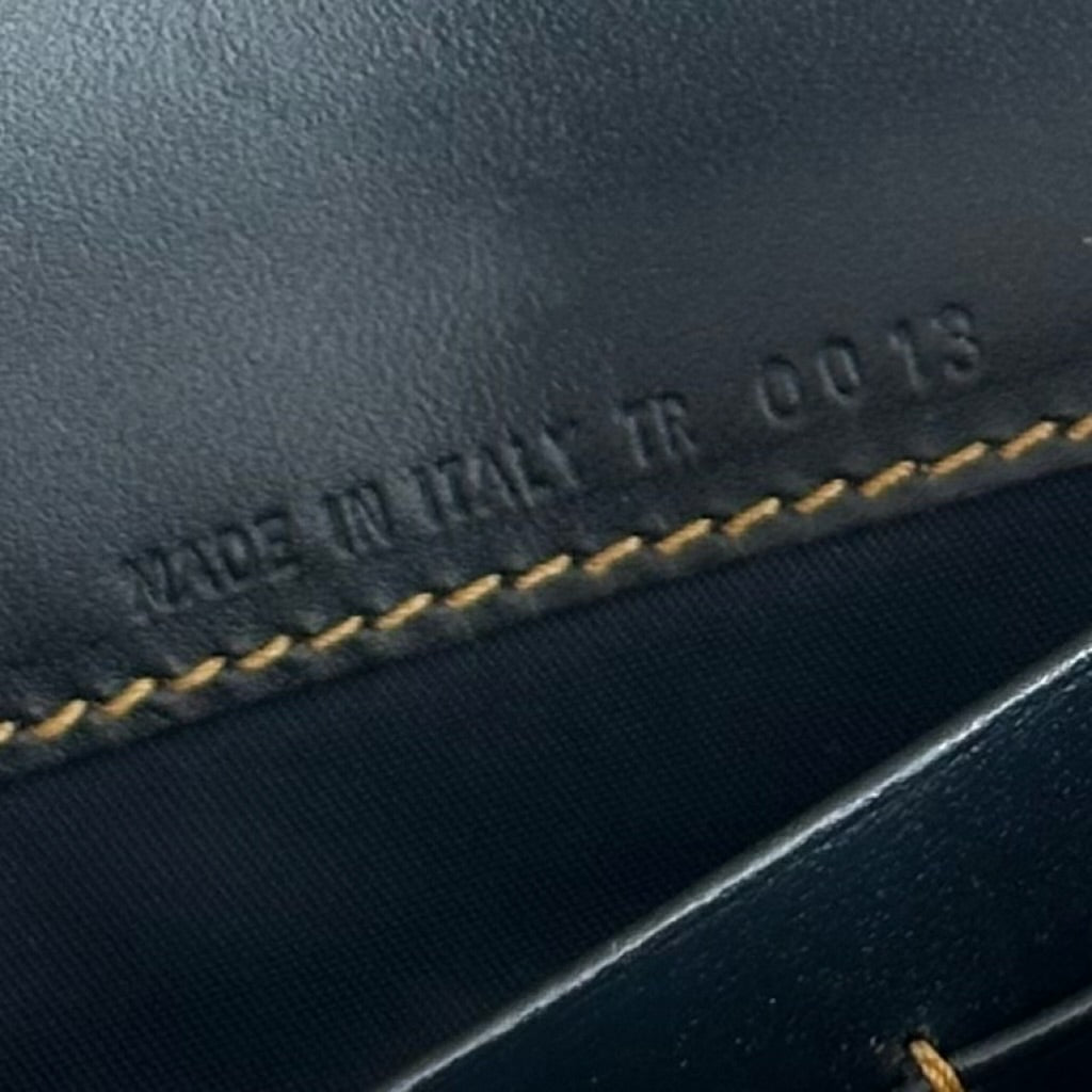 Christian Dior Saddle Navy Monogram Wallet On Chain