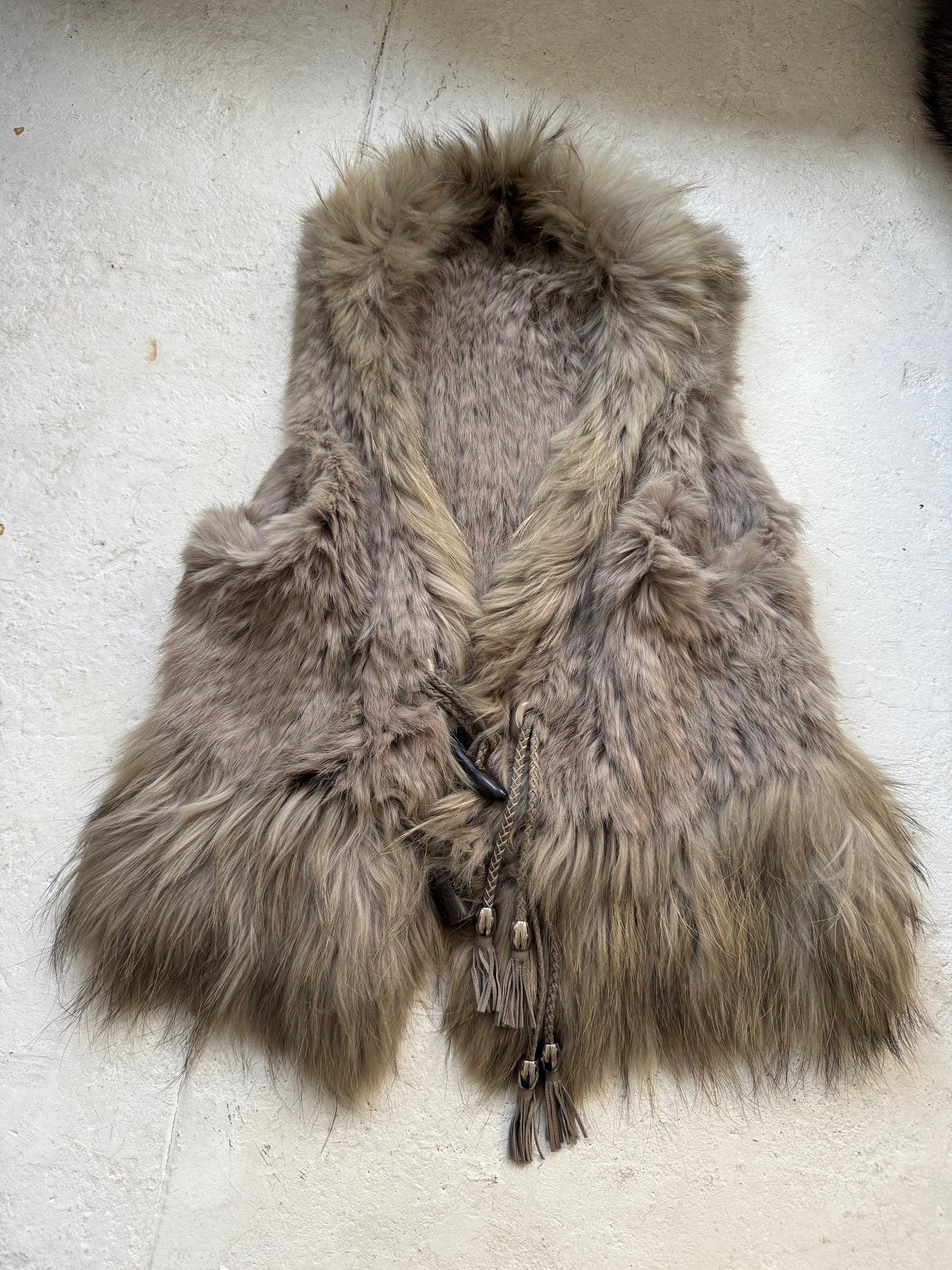 Fur vest