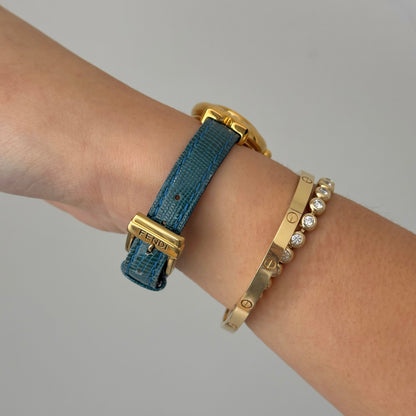 Fendi Interchangeable Leather 4 Band Watch