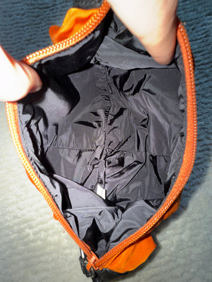 RARE Prada Orange Nylon Fruits Mini Top Handle Bag