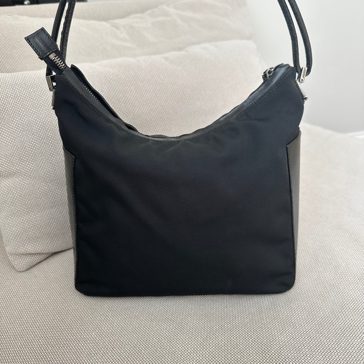 Gucci Black Nylon Classic Shoulder Bag