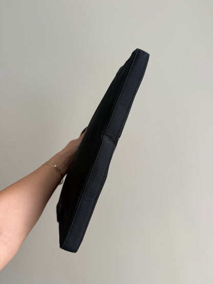 Prada Black Nylon 2-Way Convertible Bag