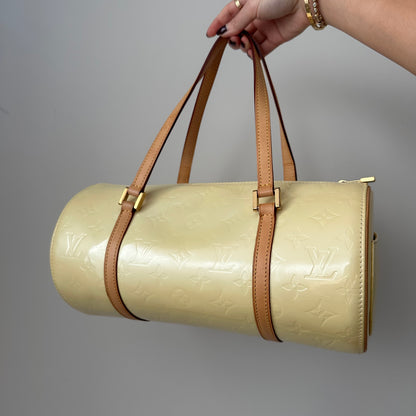 Louis Vuitton Baby Yellow Vernis Bedford Bag