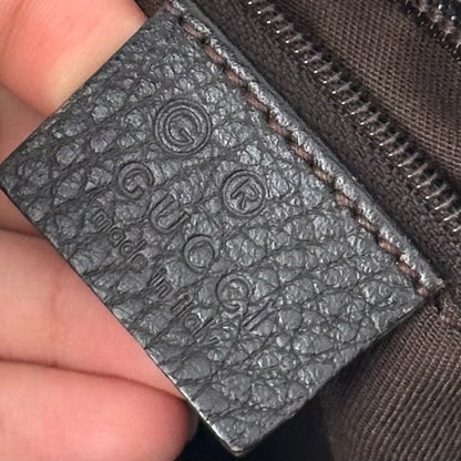 Gucci Brown Monogram Shoulder Bag w/ Dustbag