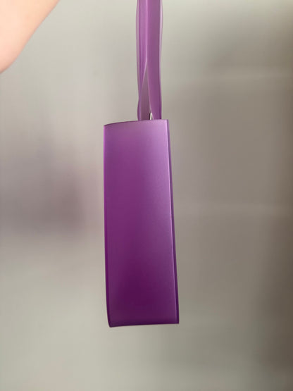 RARE Chanel Purple Jelly Shoulder Tote