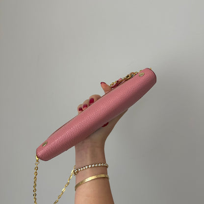 Miu Miu Love Letter Pink Wallet w/ Box