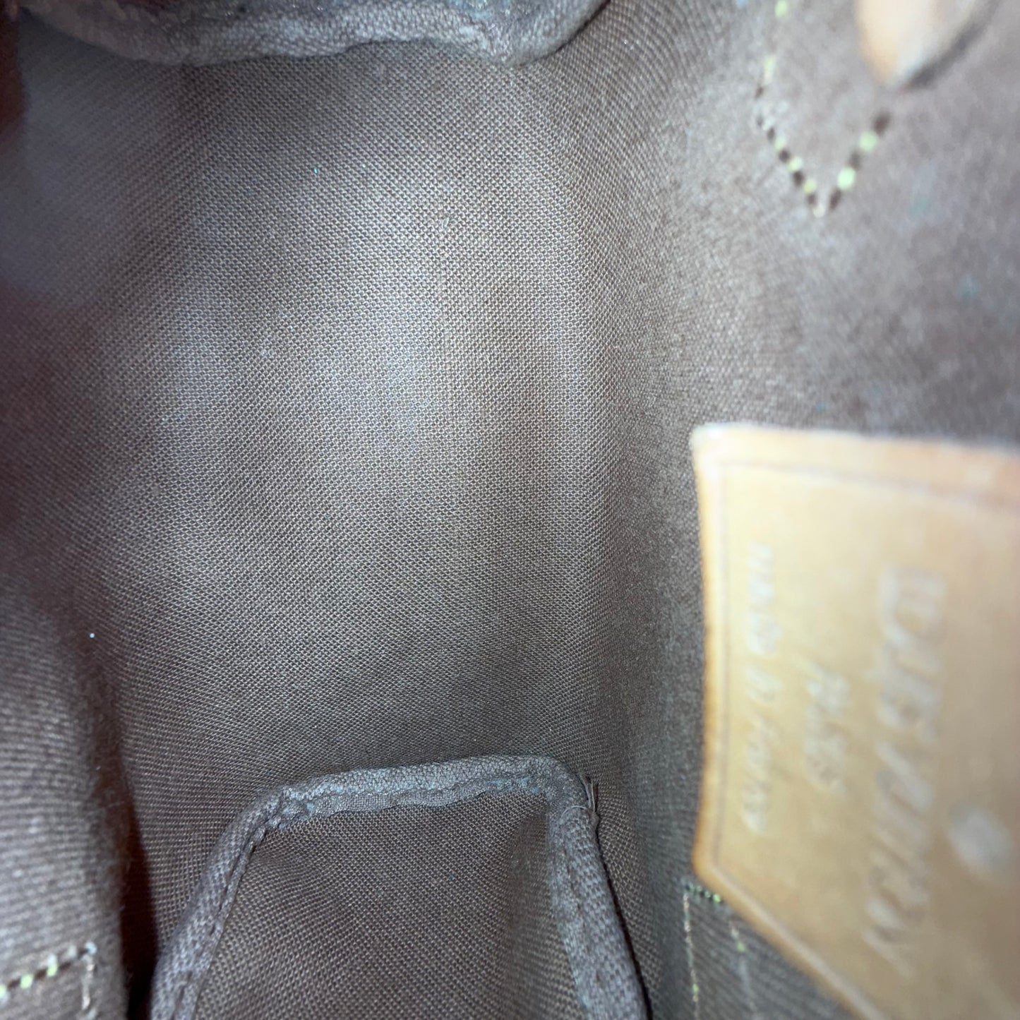 Louis Vuitton Brown Monogram Mini Nano Speedy