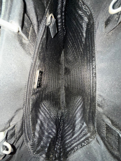 Prada Black Nylon 2-Way Convertible Bag