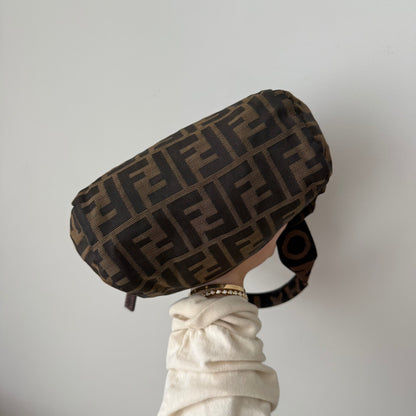 Fendi Brown Monogram Top Handle Mini Bag