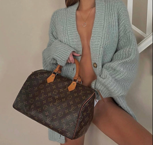 Louis Vuitton Brown Monogram Speedy 30