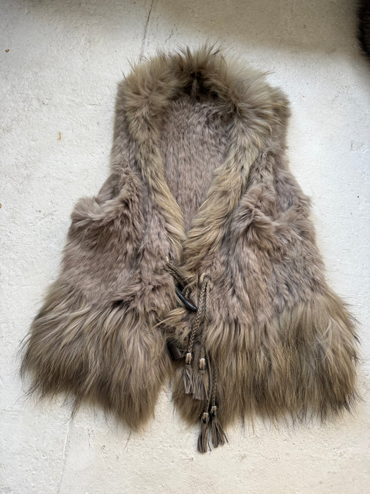 Fur vest