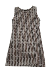 Fendi FF Terry Cloth Monogram Dress